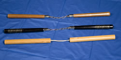 Black Wooden Nunchuka